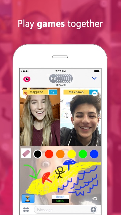 Fam — Group video calling for iMessage
