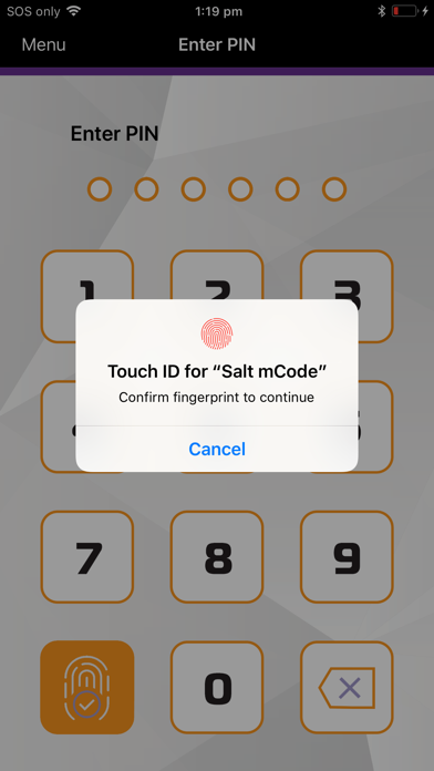 How to cancel & delete Salt mCode from iphone & ipad 2