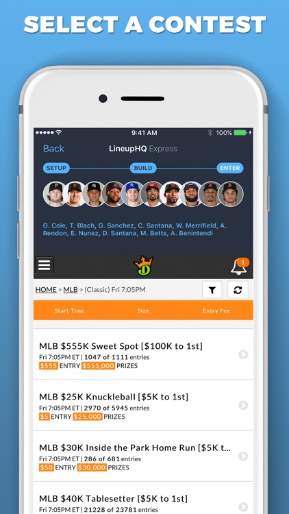 LineupHQ Express for DK screenshot-6