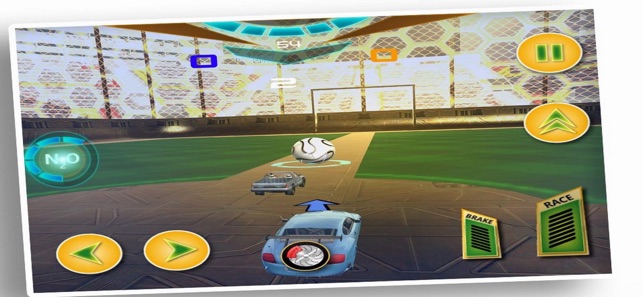 Flick Car Soccer 3D(圖2)-速報App