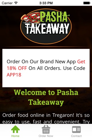 Pasha Takeaway screenshot 2