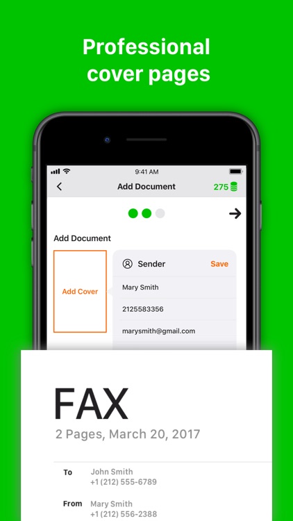 Tiny Fax: send fax from iPhone screenshot-3