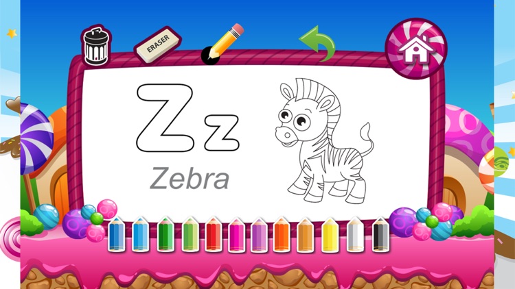 abc phonics coloring alphabet screenshot-4