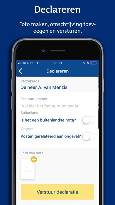 Menzis app screenshot 3