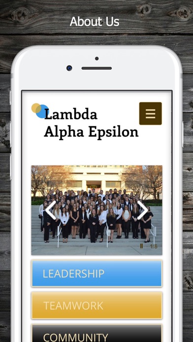 Lambda Alpha Epsilon screenshot 2