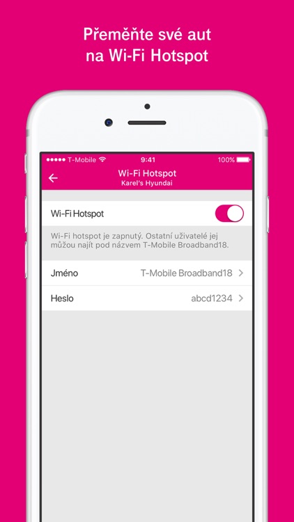 Chytré auto for T-Mobile