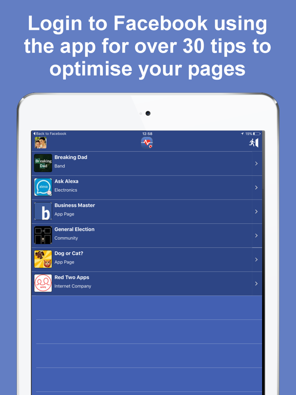 Page Optimiser for Facebookのおすすめ画像1