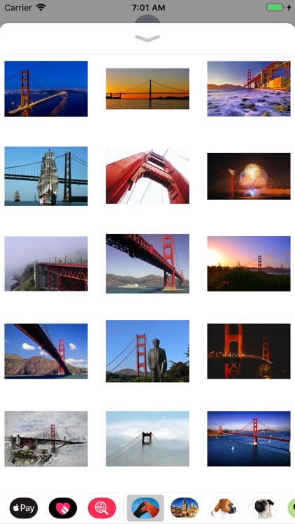 Golden Gate Bridge Stickers