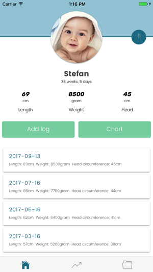 Baby & Infant - Growth Log(圖5)-速報App