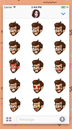 Beard Man : Animated Stickers(圖3)-速報App