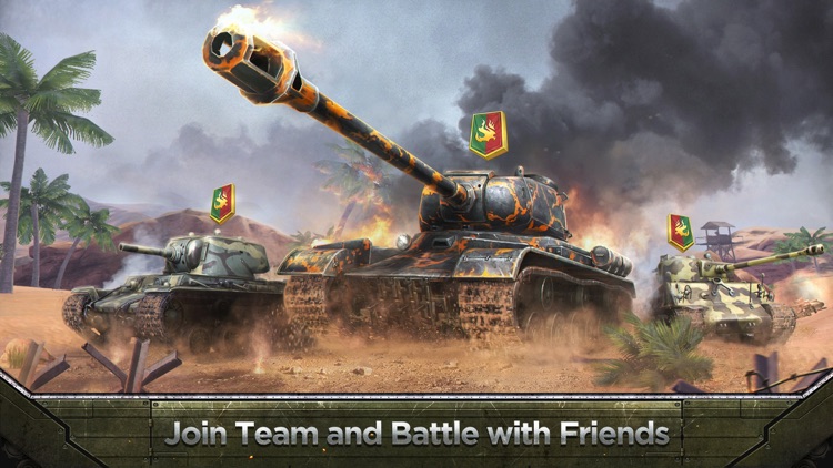 Tank Combat: Team Force screenshot-5