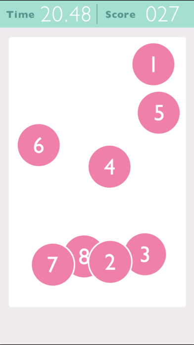Tap1-2-3 ball puzzle game screenshot 3