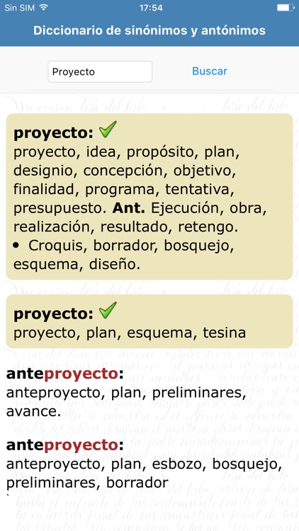 Diccionario de Sinonimos y Antonimos