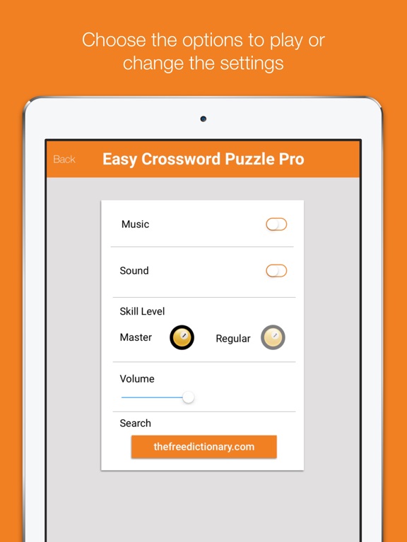 Easy Crossword Puzzle Pro Screenshots
