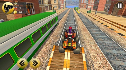 Subway Run ATV Bike Racing screenshot 2
