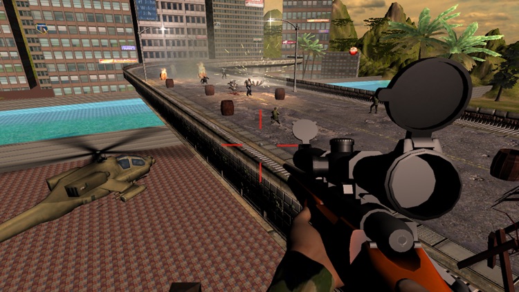 Army Zombie War Shooting Game screenshot-4