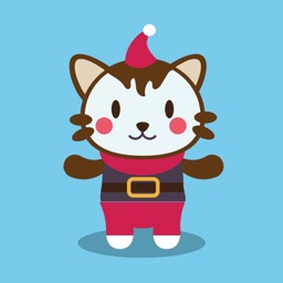 Snow Christmas Cartoon Sticker