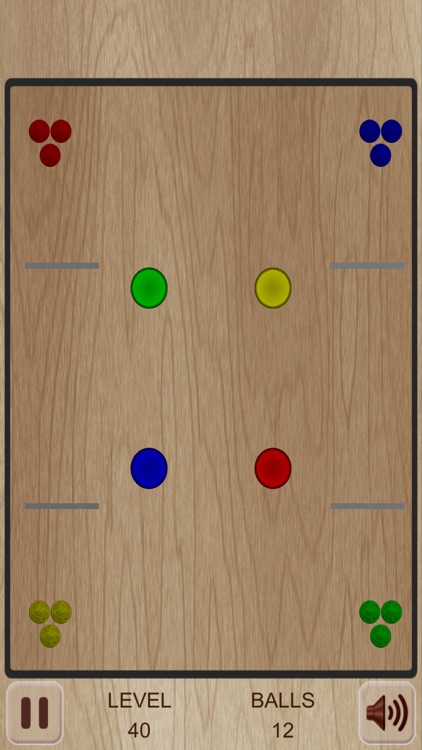 Move your balls to holes!