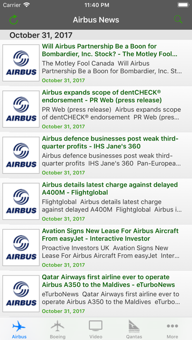 Aviation Airline News screenshot1