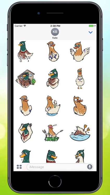 Quack-Quack Duck Stickers