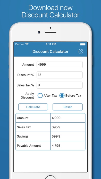 Discount Calculator - SalesTax screenshot 4