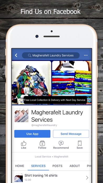 Magherafelt Laundry Ironing screenshot 3