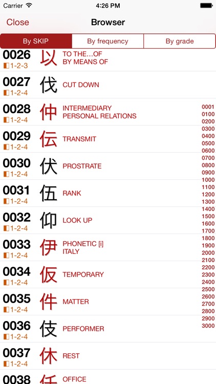 Kanji Learner's Dictionary screenshot-3