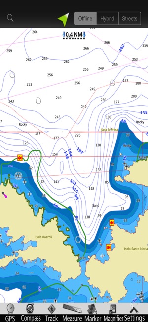 Strait of Bonifacio GPS Chart(圖4)-速報App