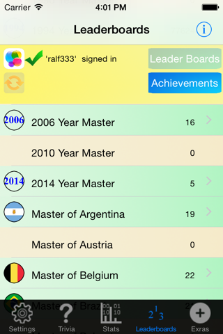 Football Trivia Generator - náhled