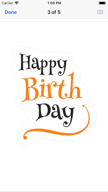 Happy Birthday Stickers 2018 screenshot-4