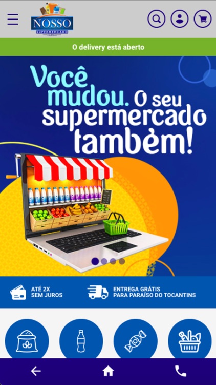 Nosso Supermercado Online