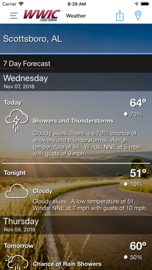 WWIC Weather(圖3)-速報App