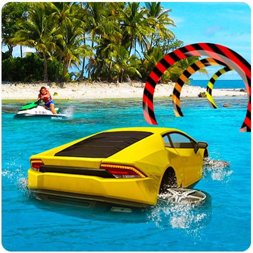 Water Surfer Car Racing Game icon