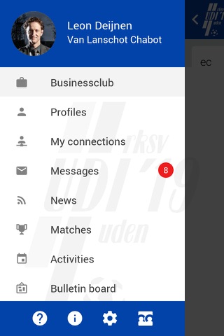 UDI '19 Businessclub app screenshot 2