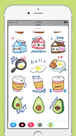 Comfort Food Stickers(圖4)-速報App