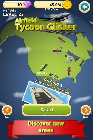 Airfield Tycoon Clicker screenshot 4