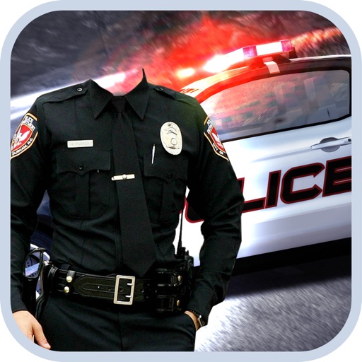 Police Suit Photo Maker Icon