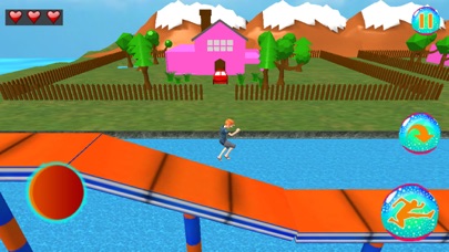 Stuntman Run - Water Park 3D screenshot 2