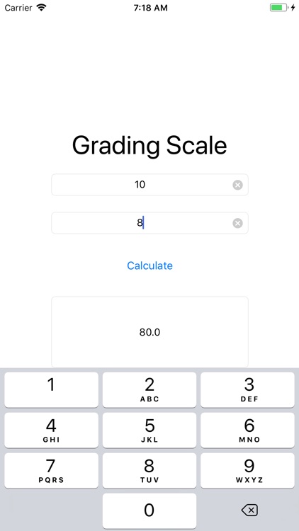 GradingScale