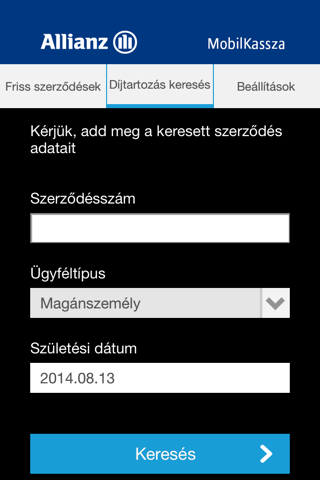 Allianz MobilKassza screenshot 3