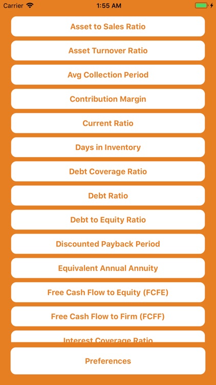 Corporate Finance Calculator