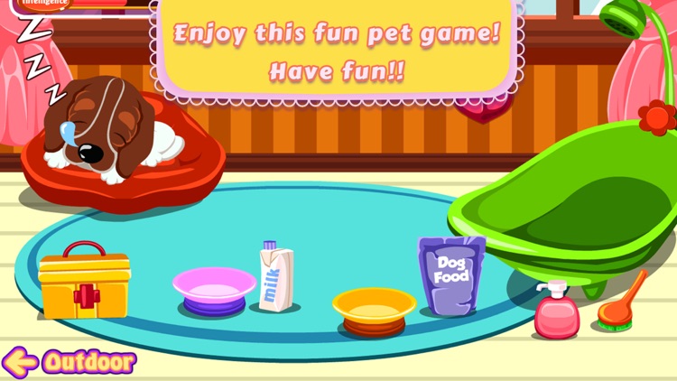 Baby Doggy Day Care - start a brain challenge game screenshot-4