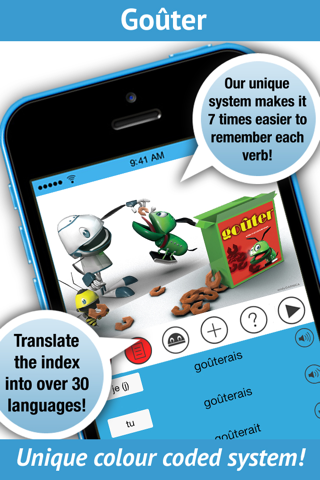 French Verbs Pro - LearnBots screenshot 4