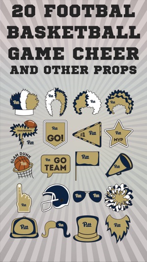 Pittsburgh Panthers Selfie Stickers(圖3)-速報App