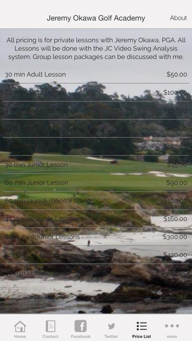 Jeremy Okawa Golf Academy screenshot 2