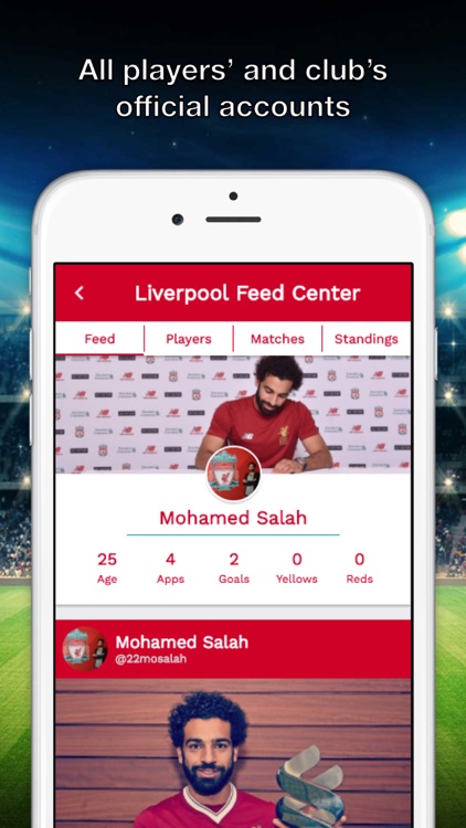 Feed Center for Liverpool LFC