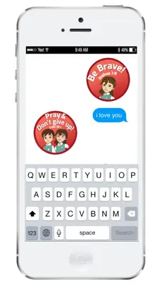 Captura de Pantalla 3 SuperBook Stickers iphone