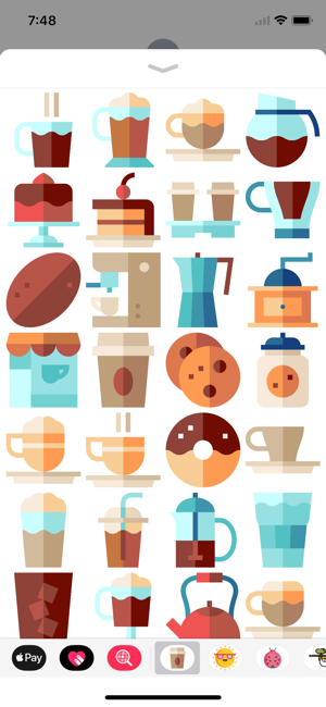 ‎The Coffee Sticker Pack Screenshot