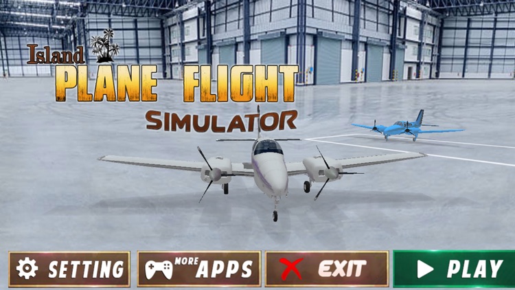 Island Plane Flight Simulator