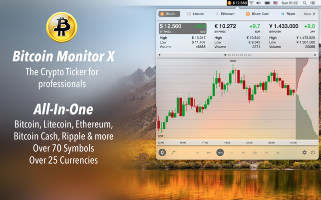 Bitcoin Monitor X On The Mac App Store - 